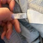 Madewell  Hemp-Cotton Pull-On High-Rise Jogger Pants Blue Gray Size Medium Photo 8