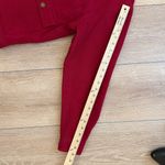 Vintage 90s SK Wear Red Denim Jacket – 100% Cotton, RN 67517 Size M Photo 10