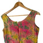 Jams World Vintage  Dress Womens‎ M Tropical Print Hawaiian Sleeveless Vacation Photo 4