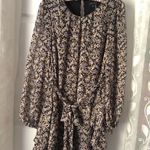 1. State mini ruffles dress, with belt, size medium Photo 2