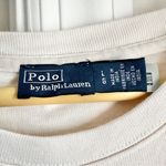 Ralph Lauren Polo  Embroidered Flag Cotton Jersey Crop Tee Photo 5