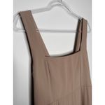 Show Me Your Mumu  -Claire Midi Dress- Soft Beige Chiffon- Size Large -NWT Photo 8