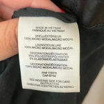 Helmut Lang  Olive Green And Black Draped Short Sleeve Asymmetrical Midi Dress Photo 5