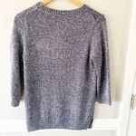 J.Crew Gray Long Sleeve Crew Neck Sweater Casual Preppy Classic Sweater Medium Photo 3
