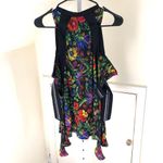 3.1 Phillip Lim  EUC Women's Pleated Sleeve Floral Crepe Dress Size 2 Photo 6