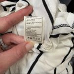 Cupcakes and Cashmere Size S Salcano Top Cropped Boxy White Black Striped Boxy Photo 4