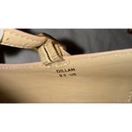 Nude High Heel Platform Shoes Womens Size 9.5 Wedding Prom Faux Patent Leather Tan Photo 6