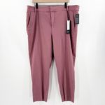 Liverpool Kelsey Trousers Size 20W Victorian Mauve NWT Plus Curvy Cotton Stretch Photo 2
