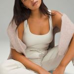 Lululemon WunderMost Ultra-Soft Nulu Square-Neck Sleeveless Bodysuit Bone Small Photo 2