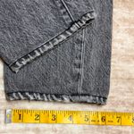 Slvrlake Premium Denim Womens 27 Cotton Black Charcoal Denim Jeans Distressed Photo 4
