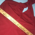 Laundry by Shelli Segal  Red halter midi dress 3 button collar size 4 Photo 9