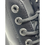 Dr. Martens  Black Luana Combat Leather Lace Up Boots Photo 4