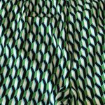 Diane Von Furstenberg  DVF For Target Plus Sz 2X Mini Skort Faux Wrap Green Geo Photo 4