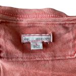 Gap  Pima Cotton Pink/Orange V-Neck Pocket Tee Size Large Photo 3