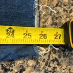 Free People  Destroyed Reagan Button Fly Denim Blue Ankle Jeans Size 30 EUC #0704 Photo 8