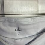 Alo Yoga 7/8 Airbrush White Guard Leggings W1295 Sz M Photo 2