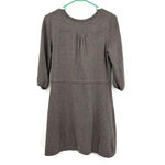 Gap  size Small brown‎ sweater dress fitted waist with tie Photo 1