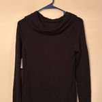 NWT Size XS Daily Ritual Long Sleeved Black Dress With Drawstrings OVERSIZED Photo 4