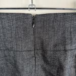 Theory  Gray Wool Blend High Waist Mini Skirt Photo 6