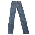 ZARA ‎ Jeans Womens 2 Blue Distressed Skinny Stretch Mid Rise Denim Pants Photo 1