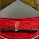 Free People Red Long Sleeve Top. NWT. L. Photo 1