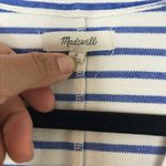 Madewell Women's Blue Striped Vacances T-Shirt Dress Size Small Photo 3