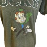 Vintage Lucky Charms "Feeling Lucky?" Graphic Tee – Green – Unisex Size Medium Photo 1