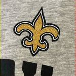 NFL  New Orleans Sunday Football Women’s Short Sleeve Heather Gray T-Shirt-Large Photo 7