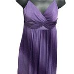 Ruby Rox  Women’s Purple Sparkly Spaghetti Strap Size Small Prom Formal Dress Photo 0