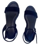 Kendall + Kylie  Womens Suede Open Toe Platform Sandals Heels, Black 7.5 Photo 8