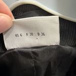 Akris Punto Women's Charcoal Gray Corduroy Designer Blazer Jacket size 6 Photo 3