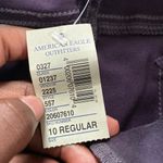 American Eagle NWT  Hi Rise Faux Leather Jeggings SIZE 10 Photo 2