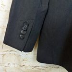 BCBG Paris Blazer Womens Size 8 Medium Black Long Pinstripe 2 Button Jacket Work Photo 7