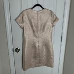 Lilly Pulitzer Jane Summers metallic pink blush shift dress sz 10 wedding‎ guest sorority party Photo 7