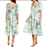 Johnny Was NWT Jade Marble Puff Sleeve Midi Dress Photo 1