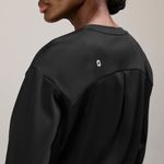 FIGS  Cornelia FORMx Crewneck Scrub Top in Black, Size XXS Photo 5