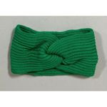 Green Knit Knitted Winter Headband Ear Muffs Wrap 💚 Photo 1