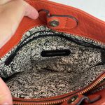 Rebecca Minkoff Swing Purse Double Chain Leather Burnt Orange Shoulder Bag Photo 11