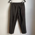 Vintage L.L. Bean Womens Gray Worsted Wool Pants Charcoal Size 6 Petite 27" W Photo 2