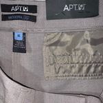 Apt. 9  Straight Leg Mid Rise light taupe Dress Pants size 16 Photo 3