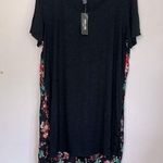 Agnes & Dora |Round Neck Short Sleeve Hi Lo Day Dreamer Tunic size L Photo 0