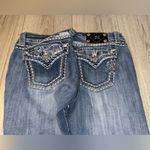 Miss Me  easy capri crop cropped blue jeans denim Photo 3