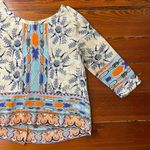 Maeve Anthropologie Boho Printed 100% Silk Sidney Blouse - Sz 8P Photo 10