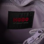 Hobo International  Eggplant Purple Leather Crossbody Small Bag Zipper Pockets Photo 3