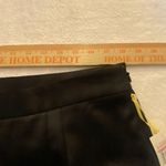 CeCe Pants Women's 14 Black Satin Ankle Slim Dressy Cocktail Evening Side Zip Photo 9