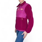 The North Face Pink & Orange Fleece Full Zip Sweater Jacket Photo 1