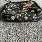 MultiSac Beautiful Black Floral Print Multi Sac Crossbody Purse Bag So Many Pockets! Photo 3
