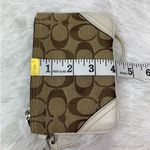 Coach  Brown Signature Canvas Wristlet Photo 5