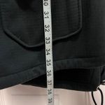 Spyder  Women's XL Black Hooded Rain Trench Coat Faux Leather Accents Winter Fall Photo 7