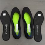 Rothy's  The Square Flats Womens Black Minimalist Neutral Slip On Knit Size 10 Photo 9